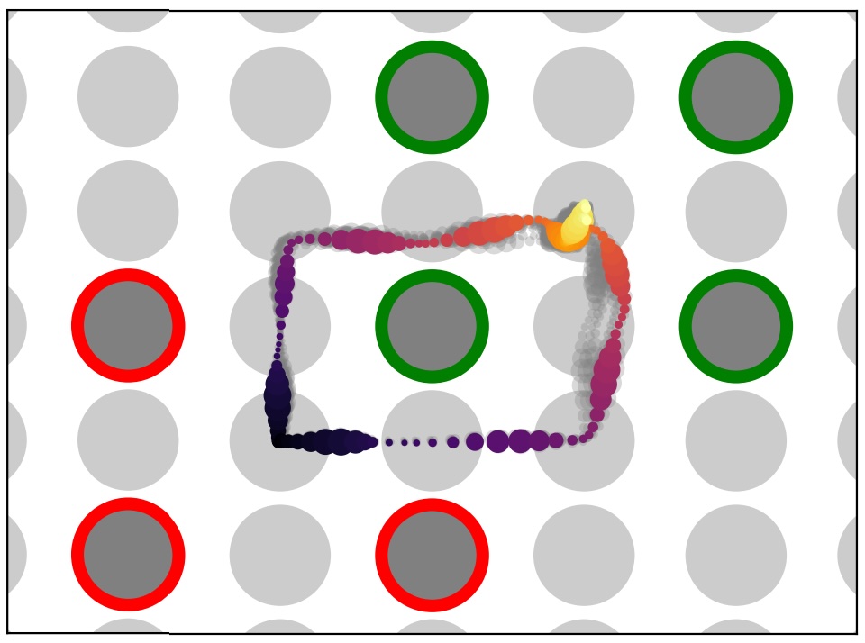Diffusion-Based Learning of Contact Plans for Agile Locomotion
